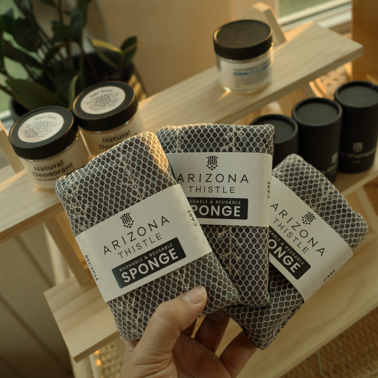 Washable + Compostable Sponge