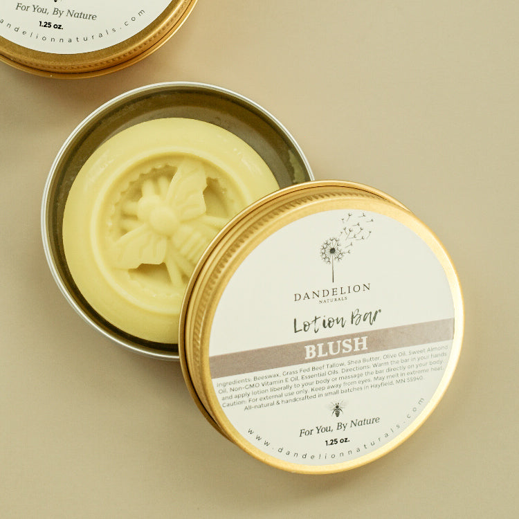 Tallow Lotion Bar | Blush
