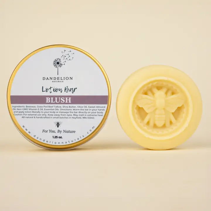 Tallow Lotion Bar | Blush
