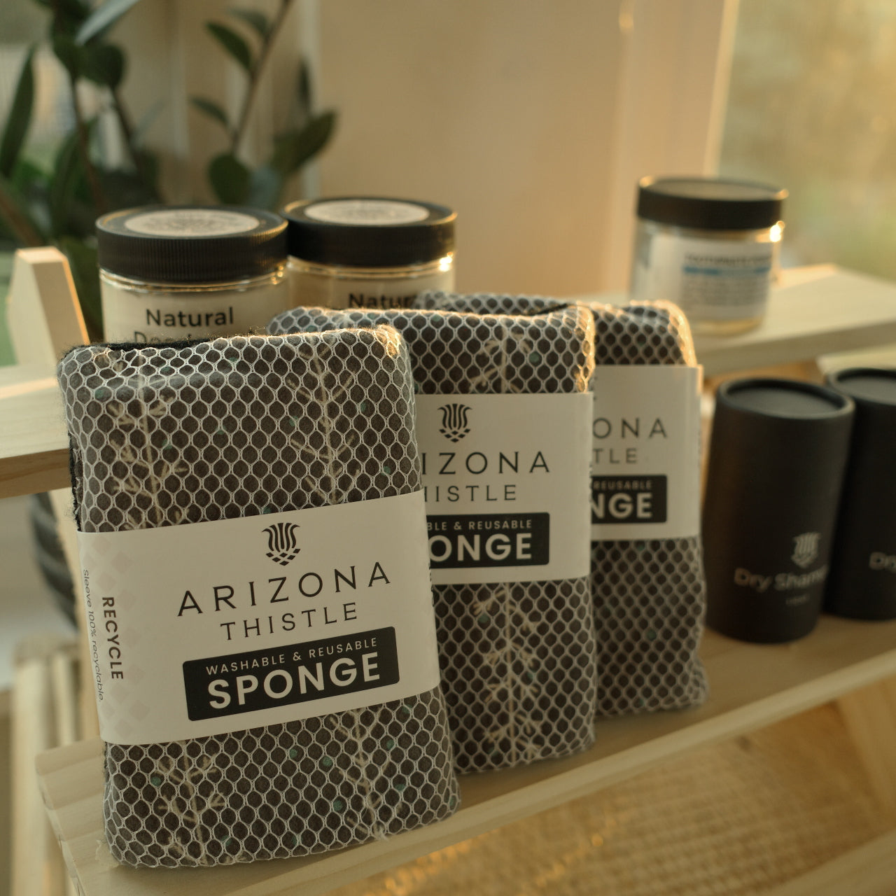 Washable + Compostable Sponge