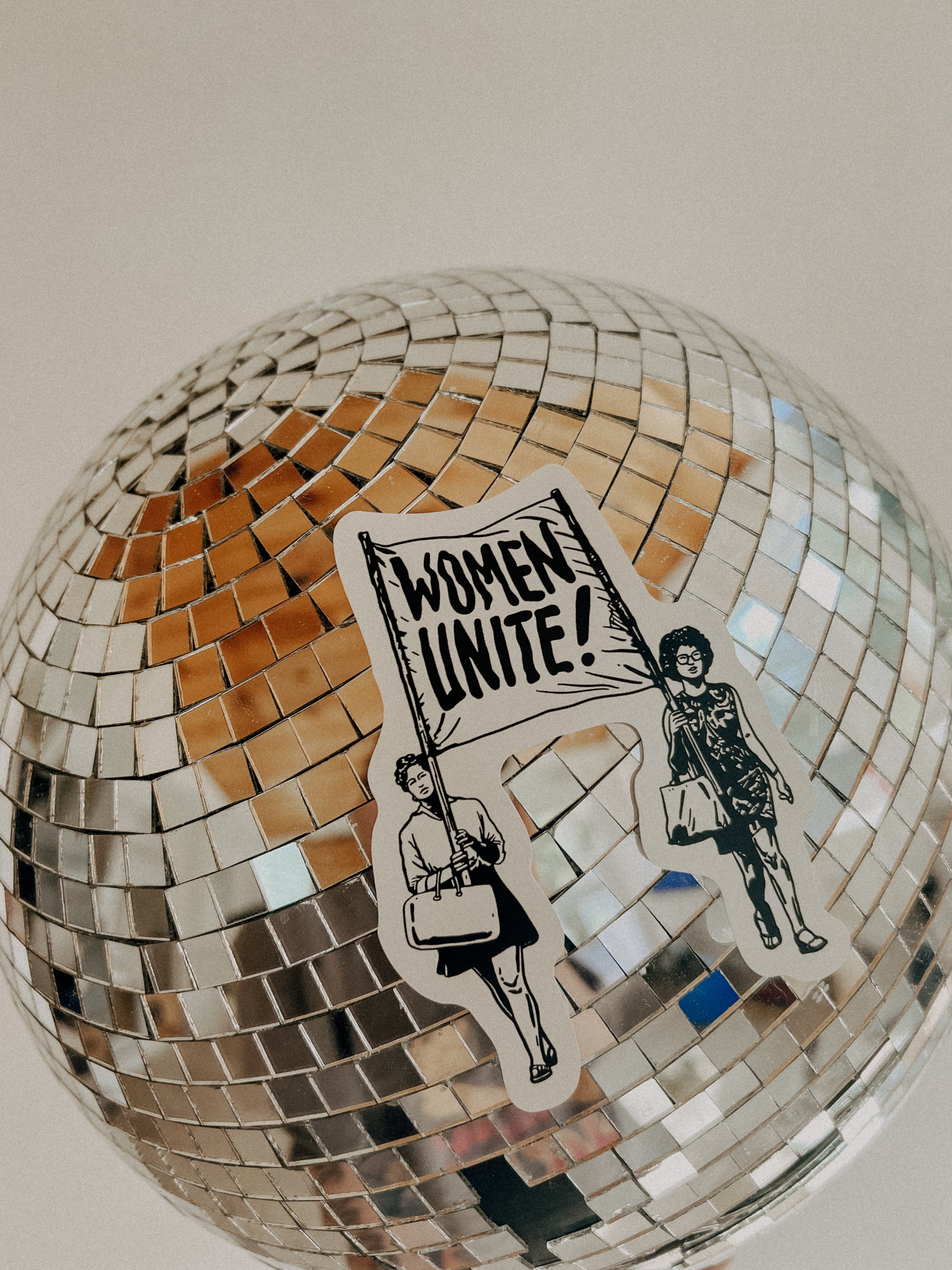 Women Unite Sticker