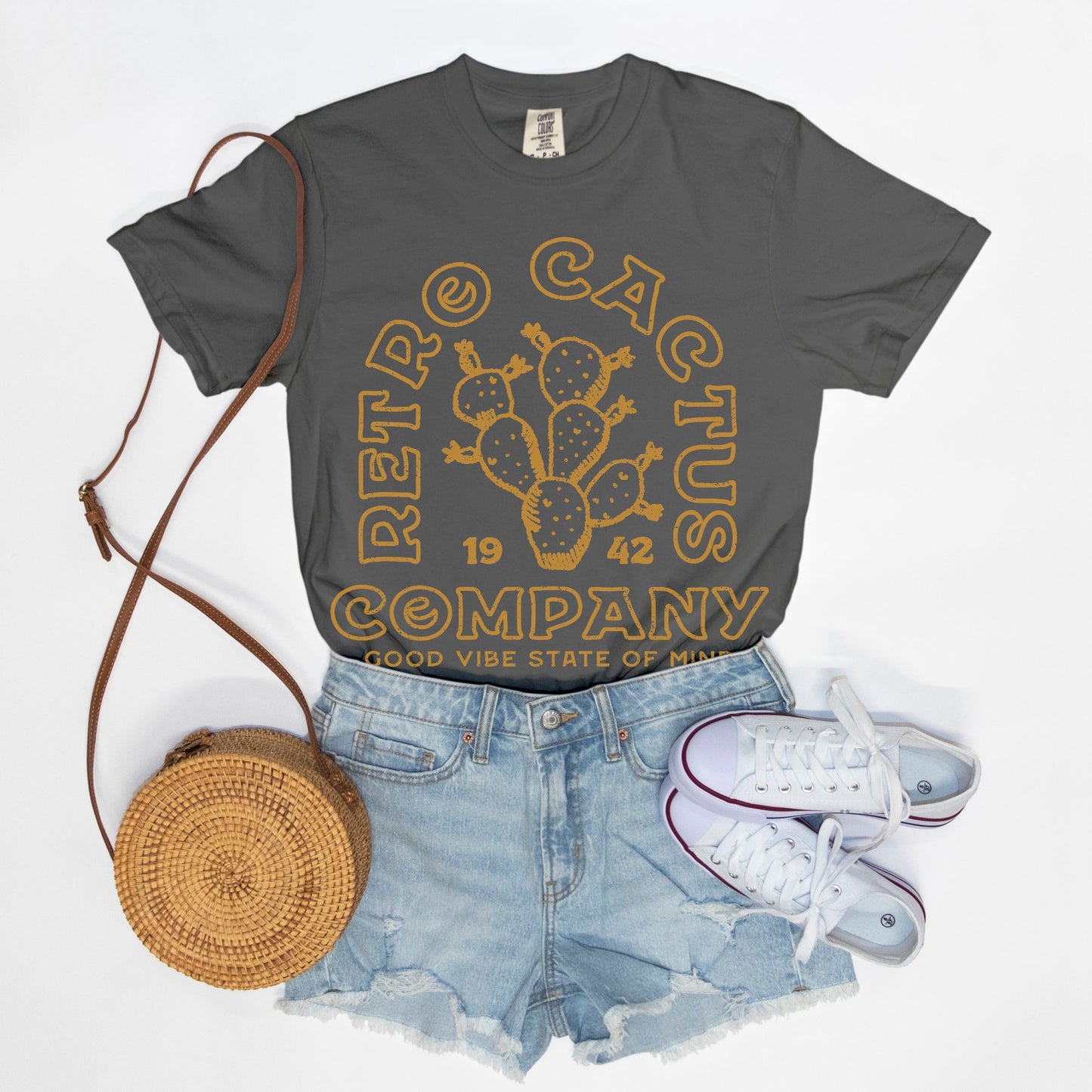 Retro Cactus Tee