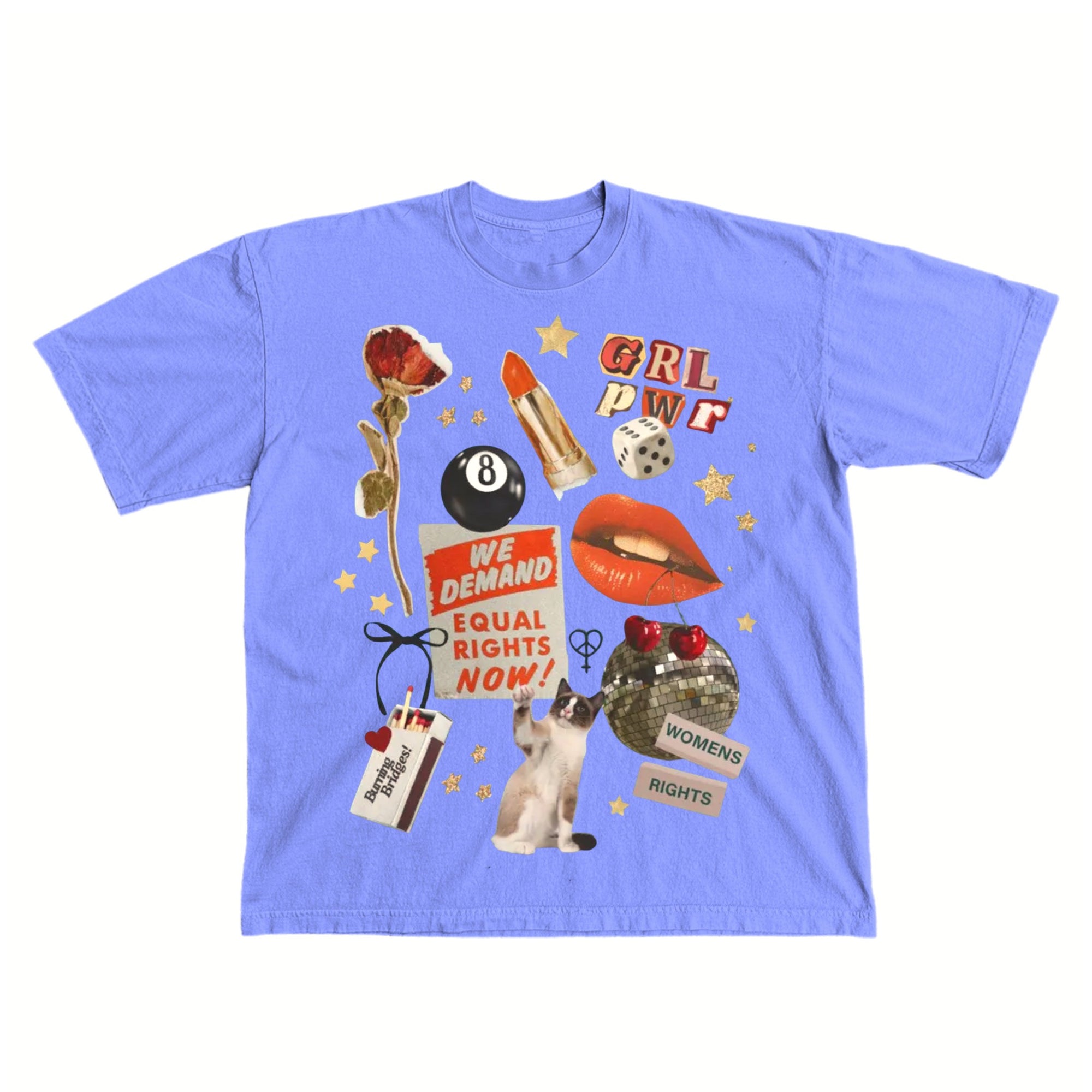 Girl Power Collage Tee