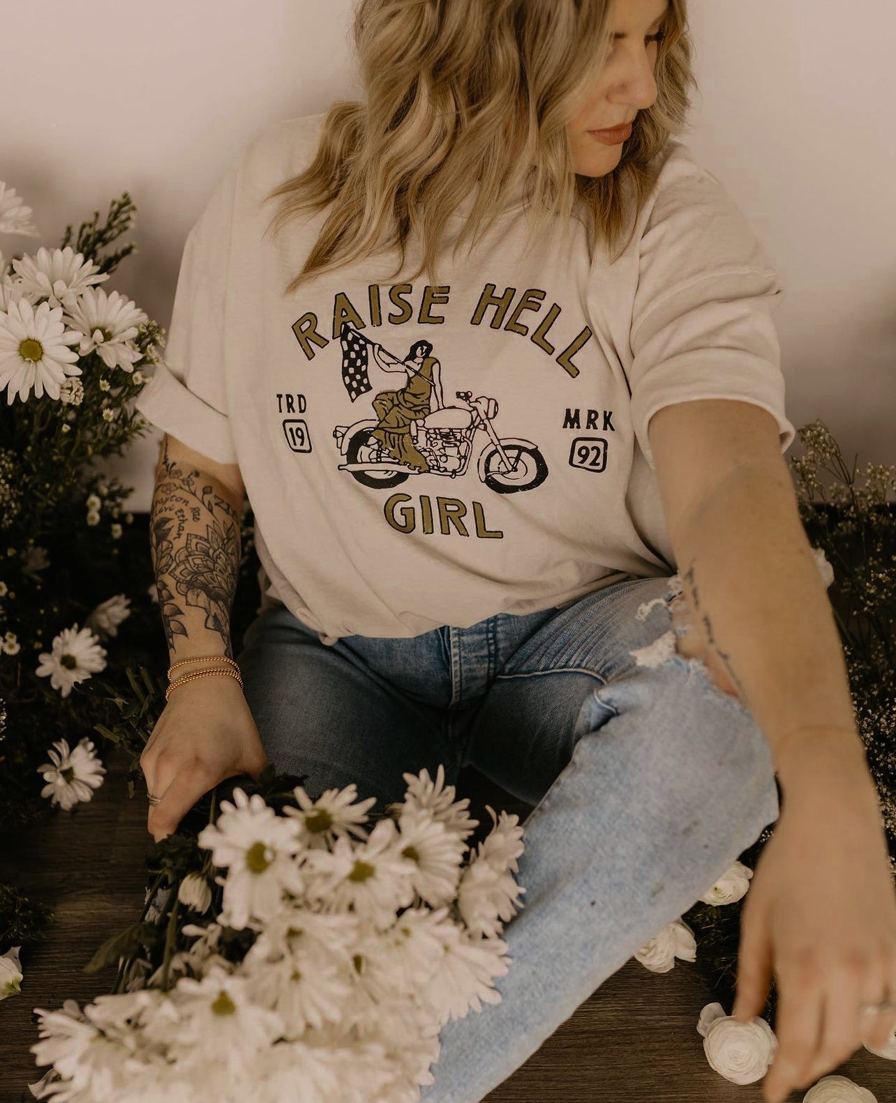 Raise Hell Girl Tee