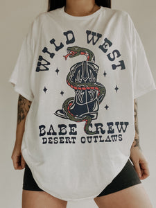 Wild West Babe Crew Tee