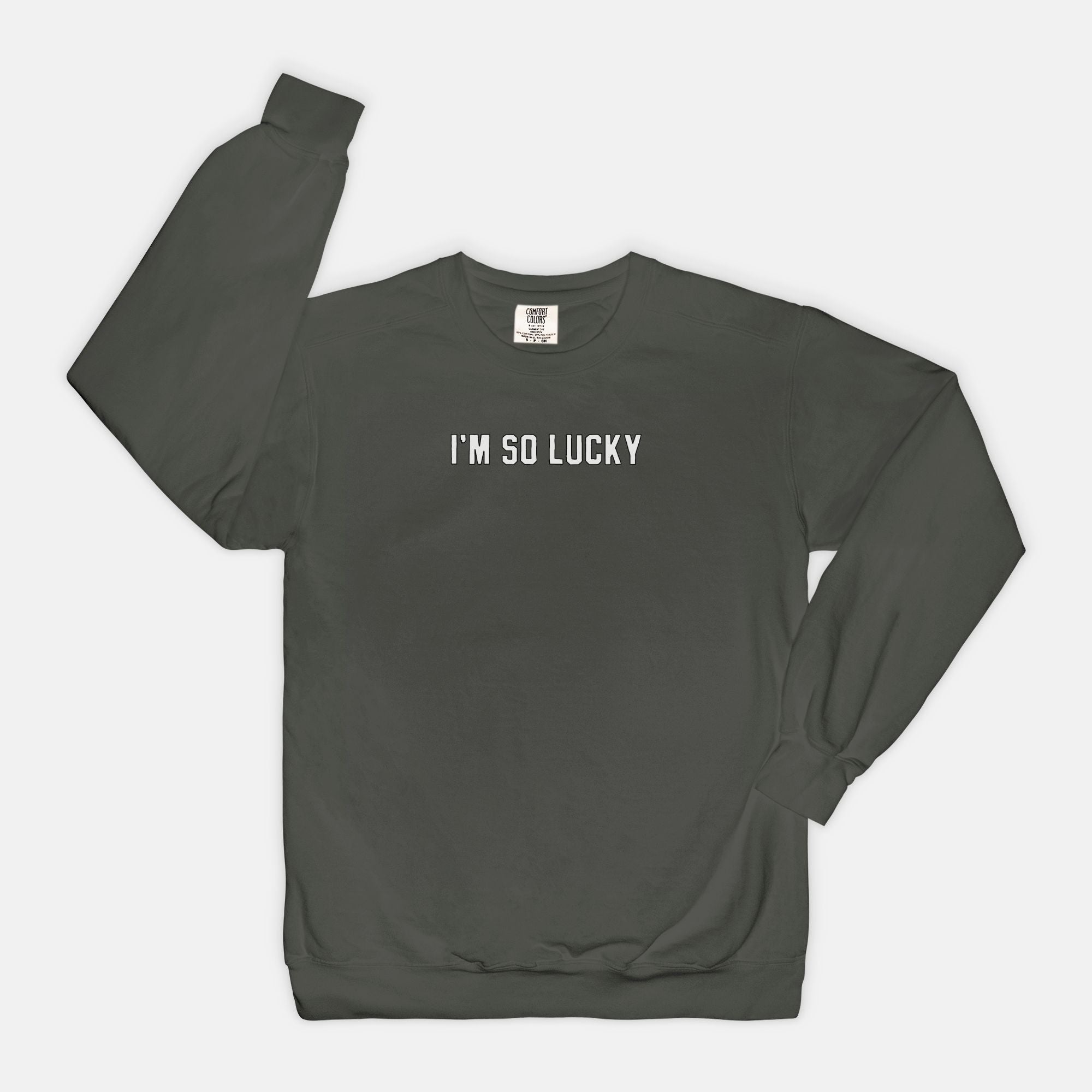 Lucky Lil' Thang Vintage Wash Crew