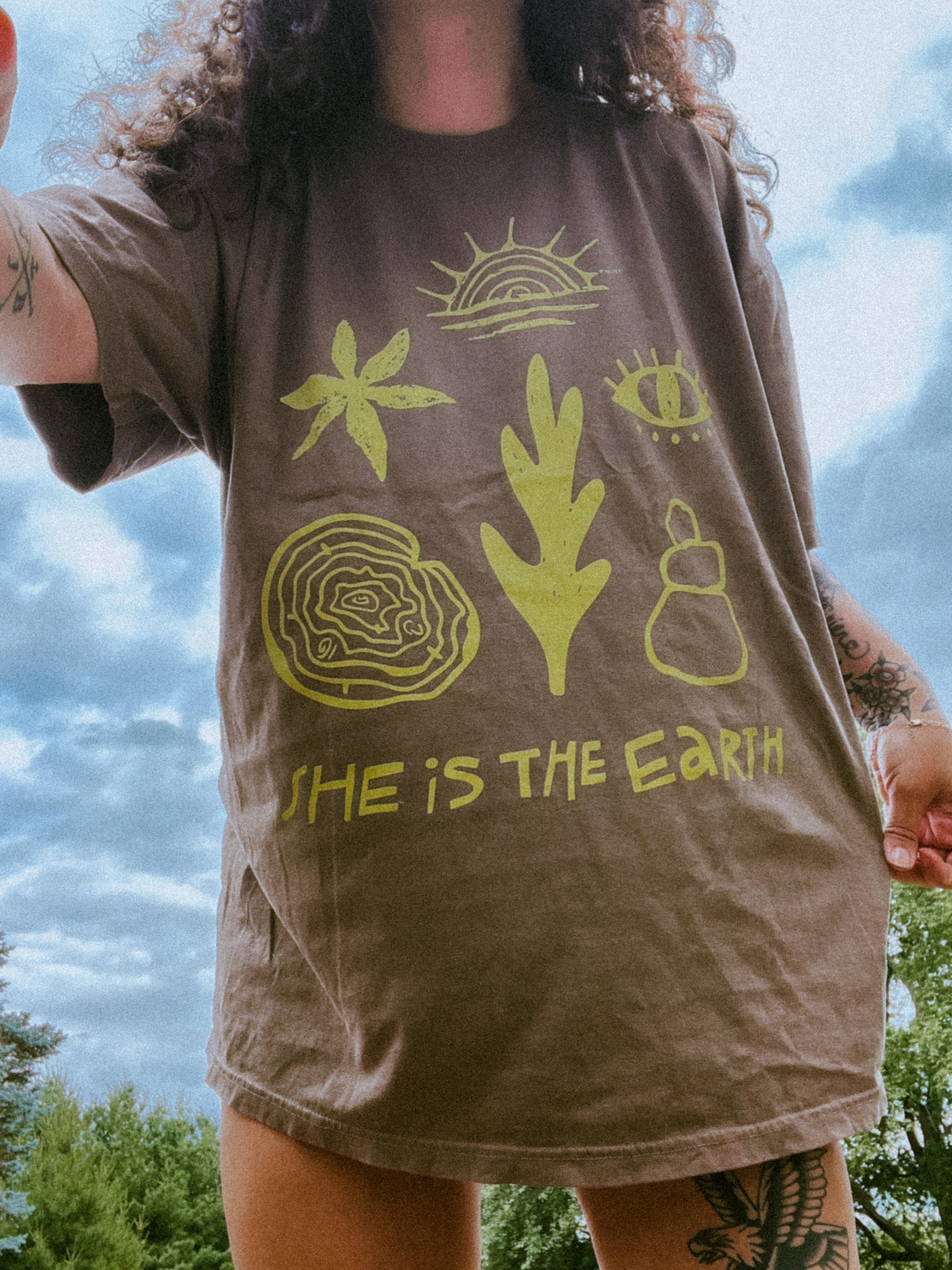 She Is The Earth Tee