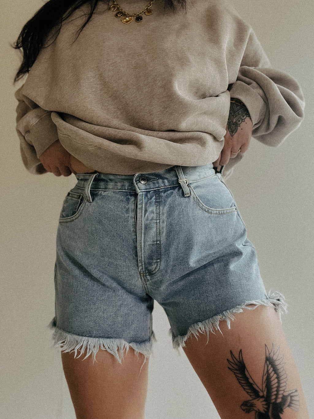 Wild Luck Denim Shorts