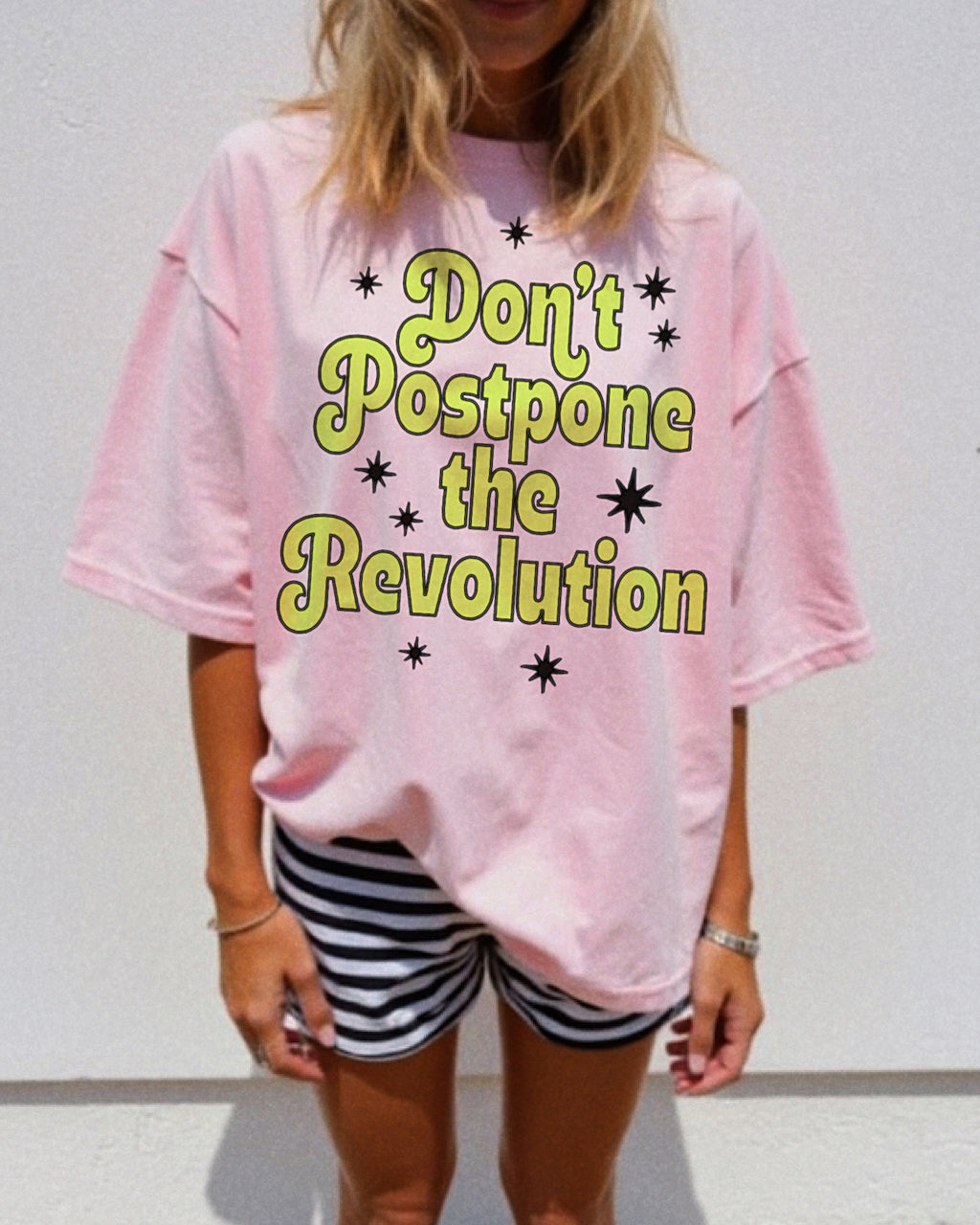 Don't Postpone The Revolution Tee