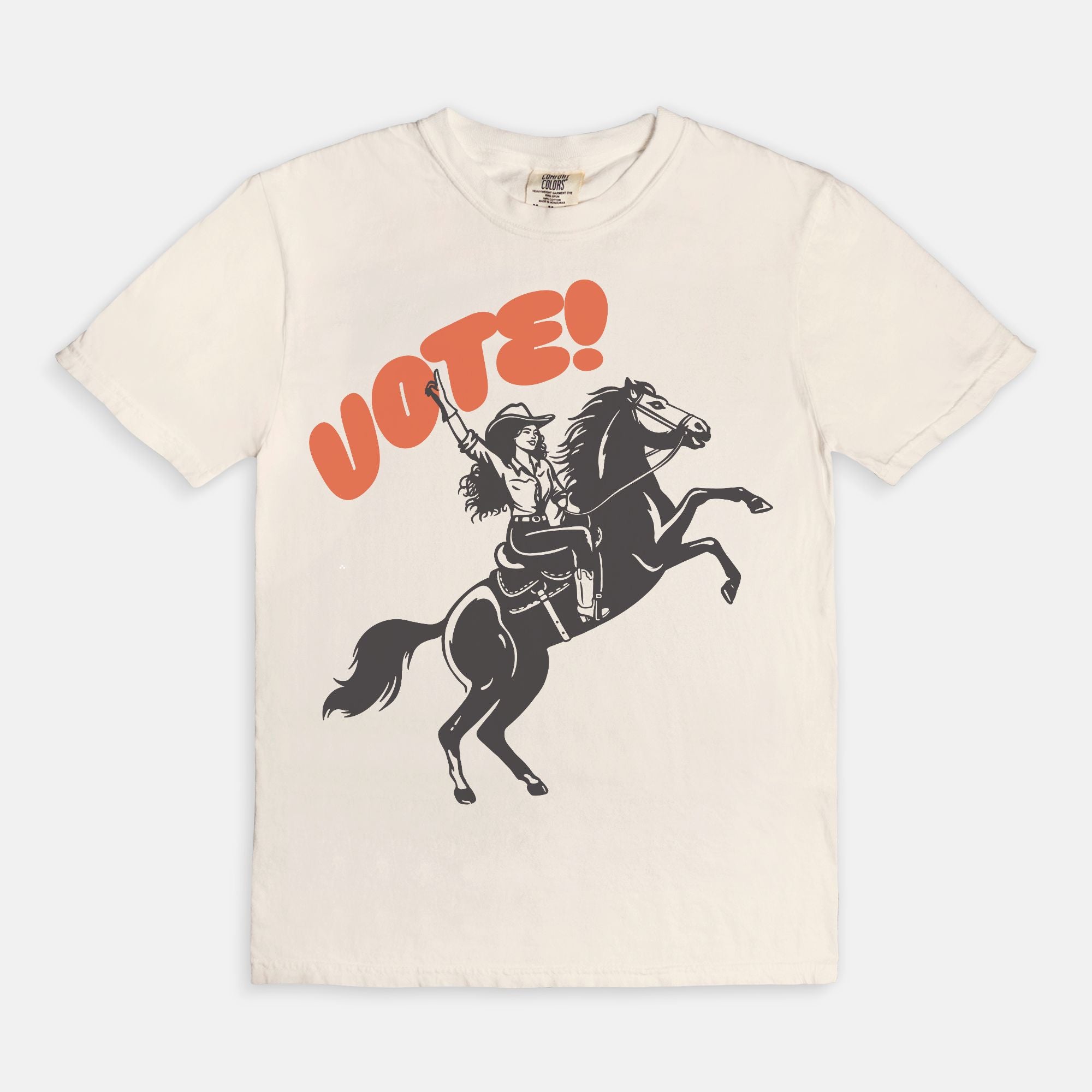 Vote Cowgirl Tee