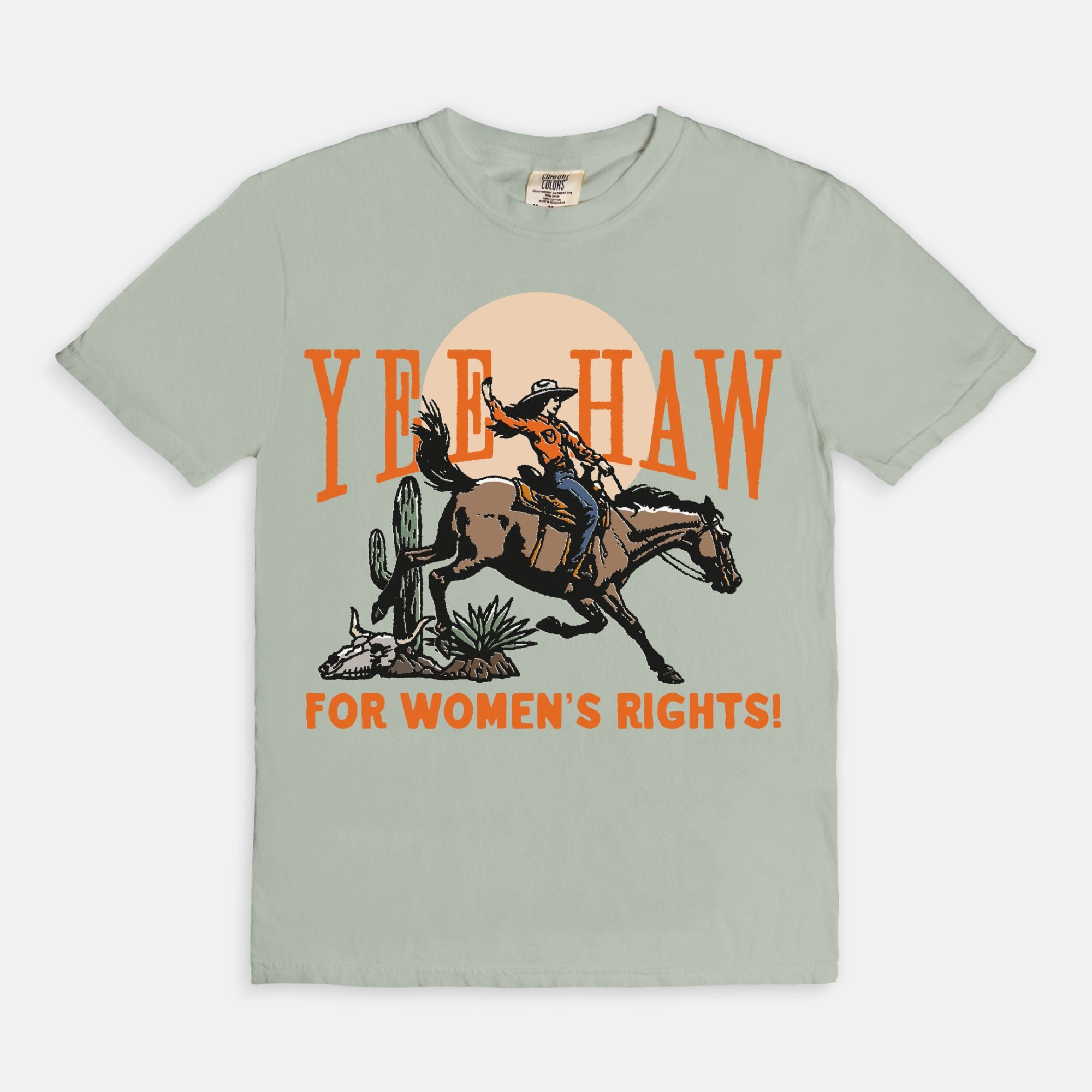 Yeehaw For Women's Rights Cowgirl Tee