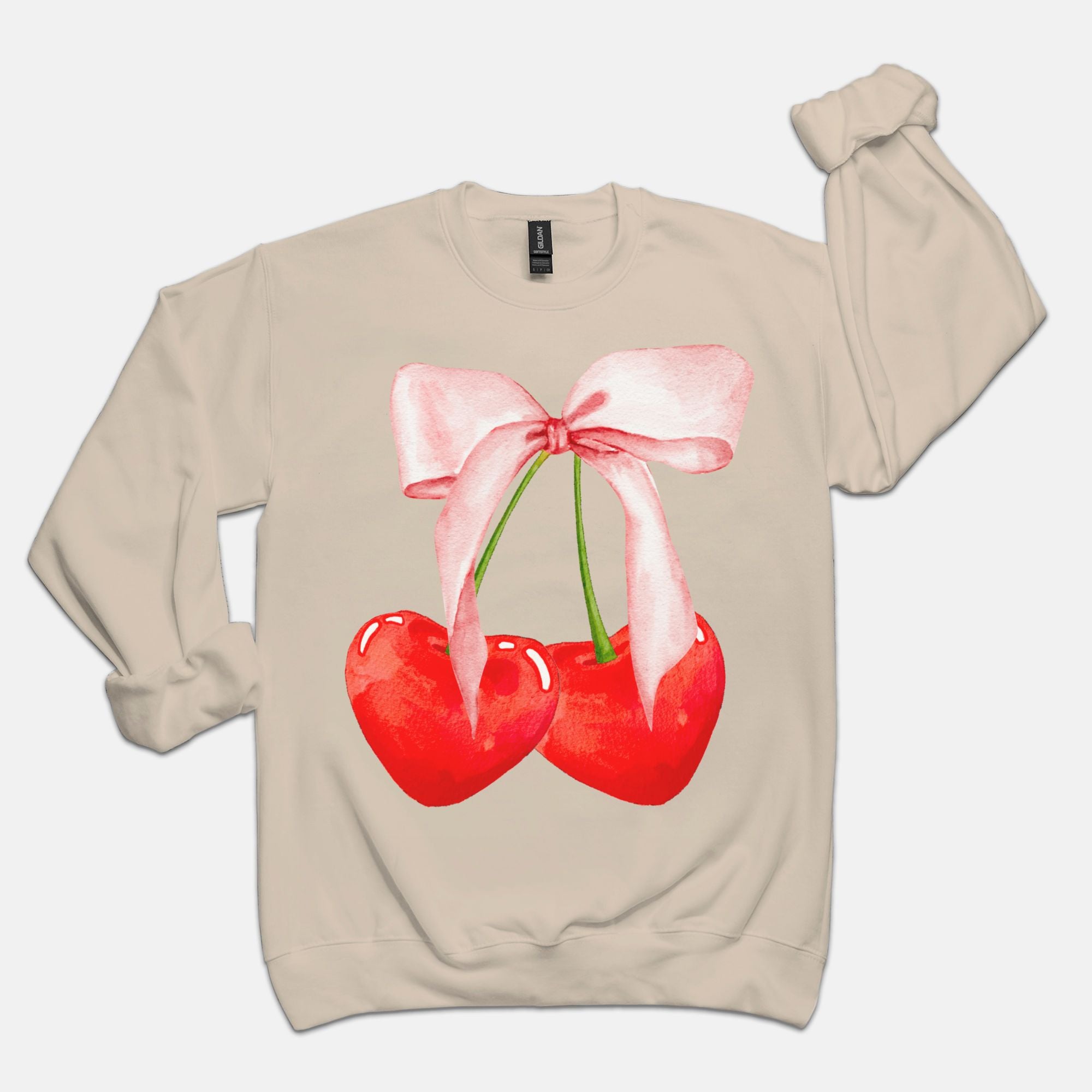 Cherry Hearts Crewneck