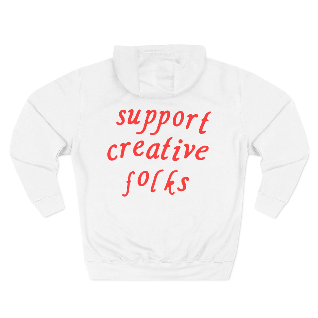 Support Creative Folks Hoodie