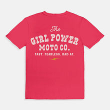 Load image into Gallery viewer, Girl Power Moto Co Tee
