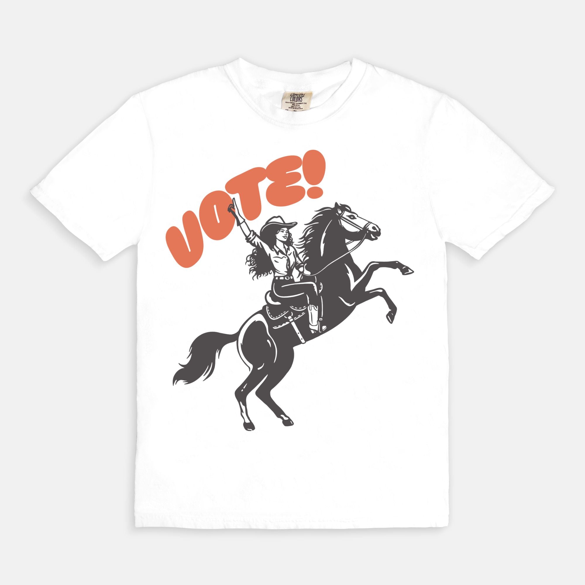 Vote Cowgirl Tee
