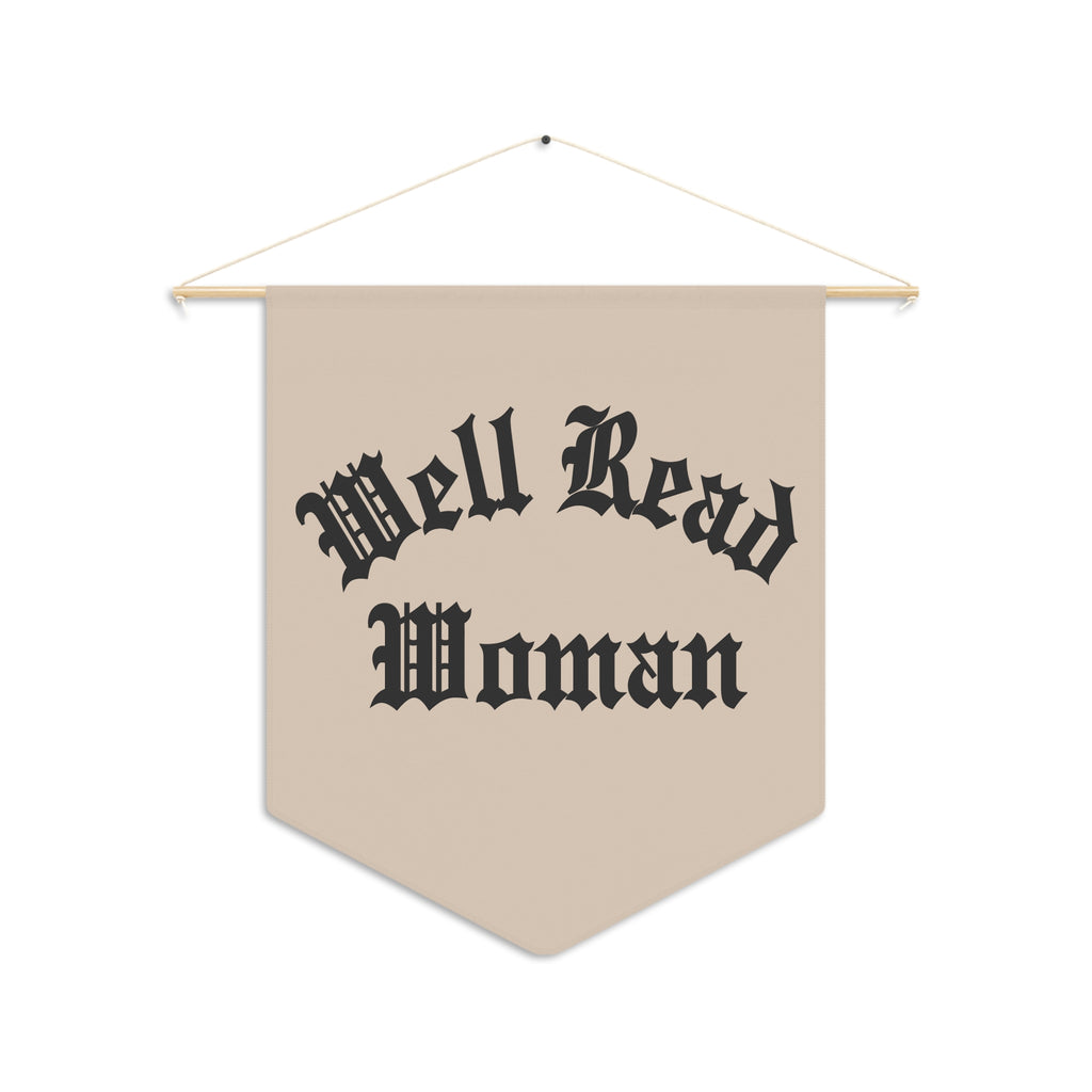 Well Read Woman Pennant