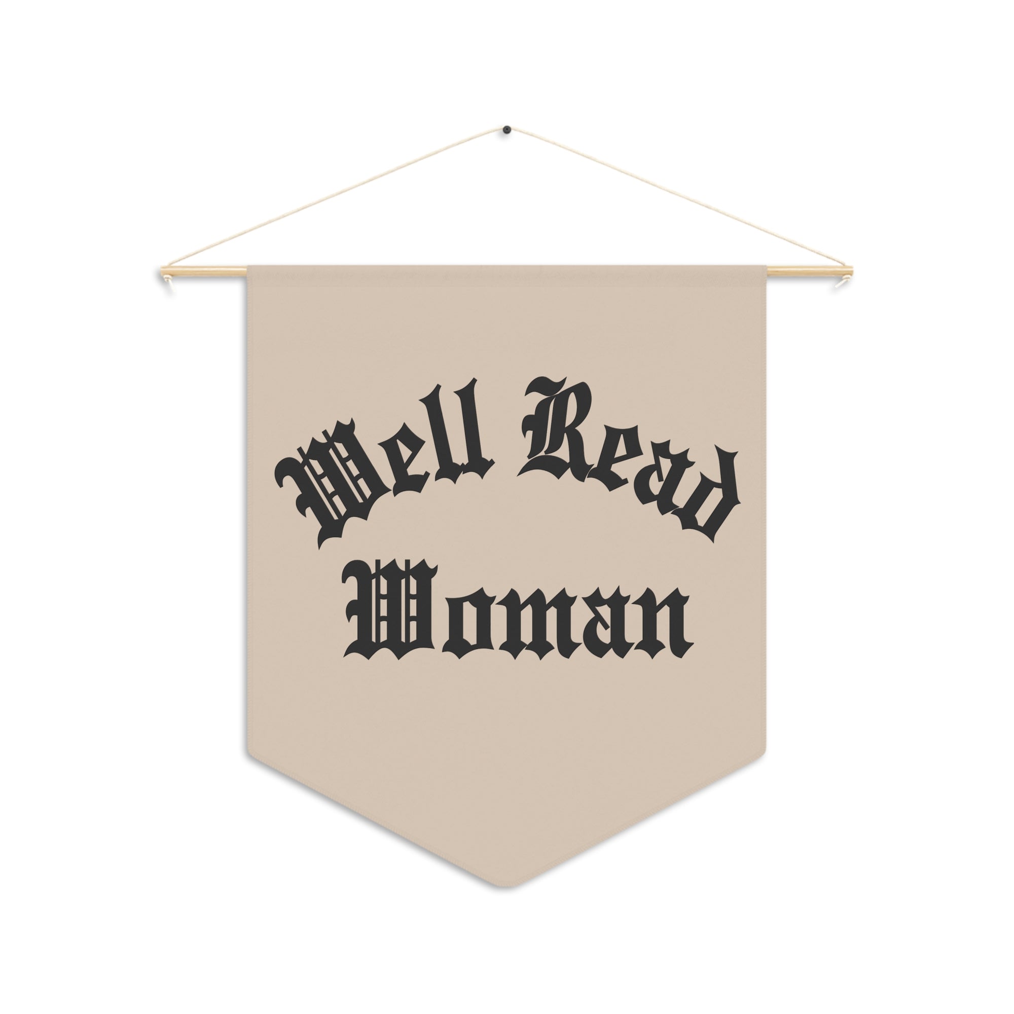 Well Read Woman Pennant