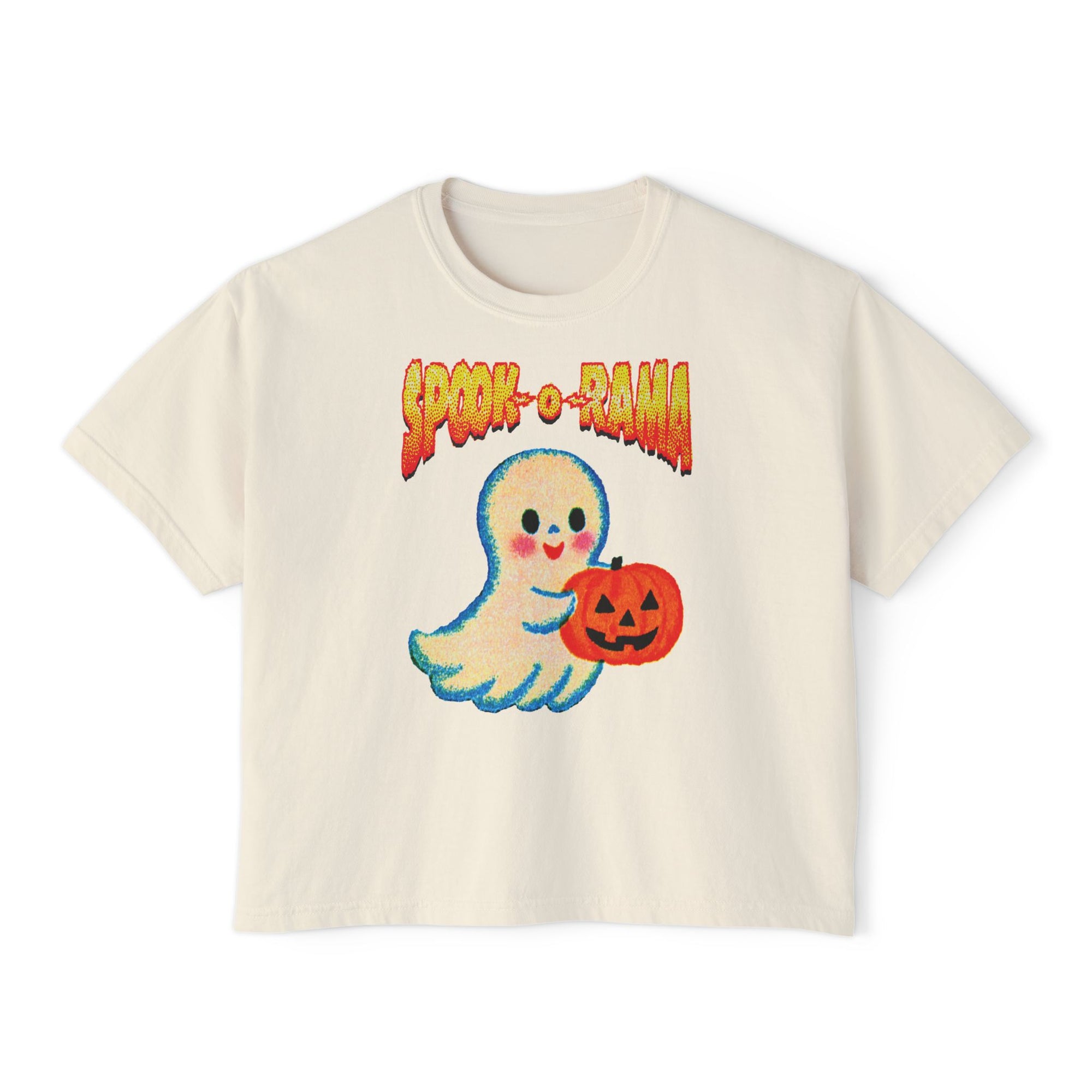 Spook o rama cropped tee