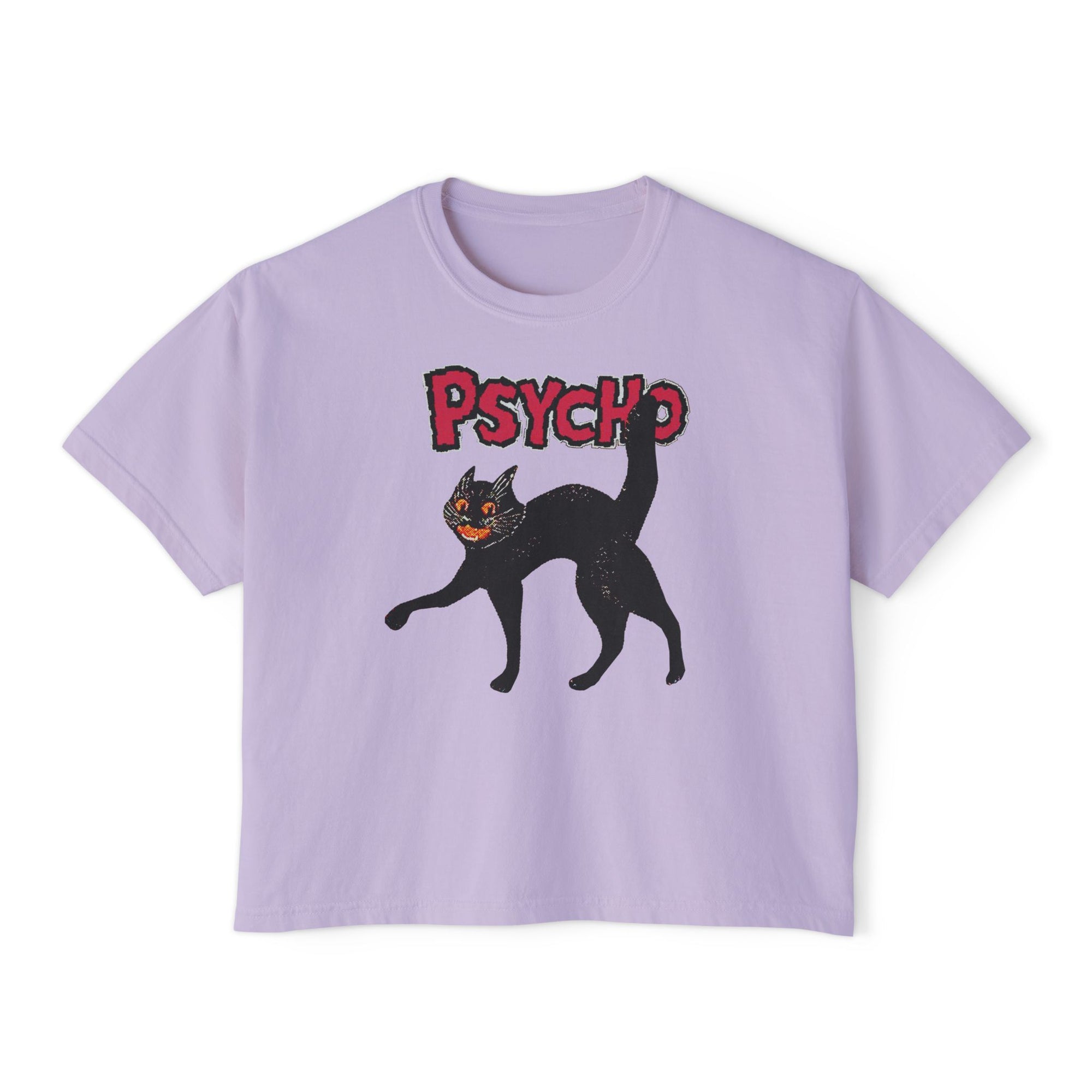 pyscho crop tee