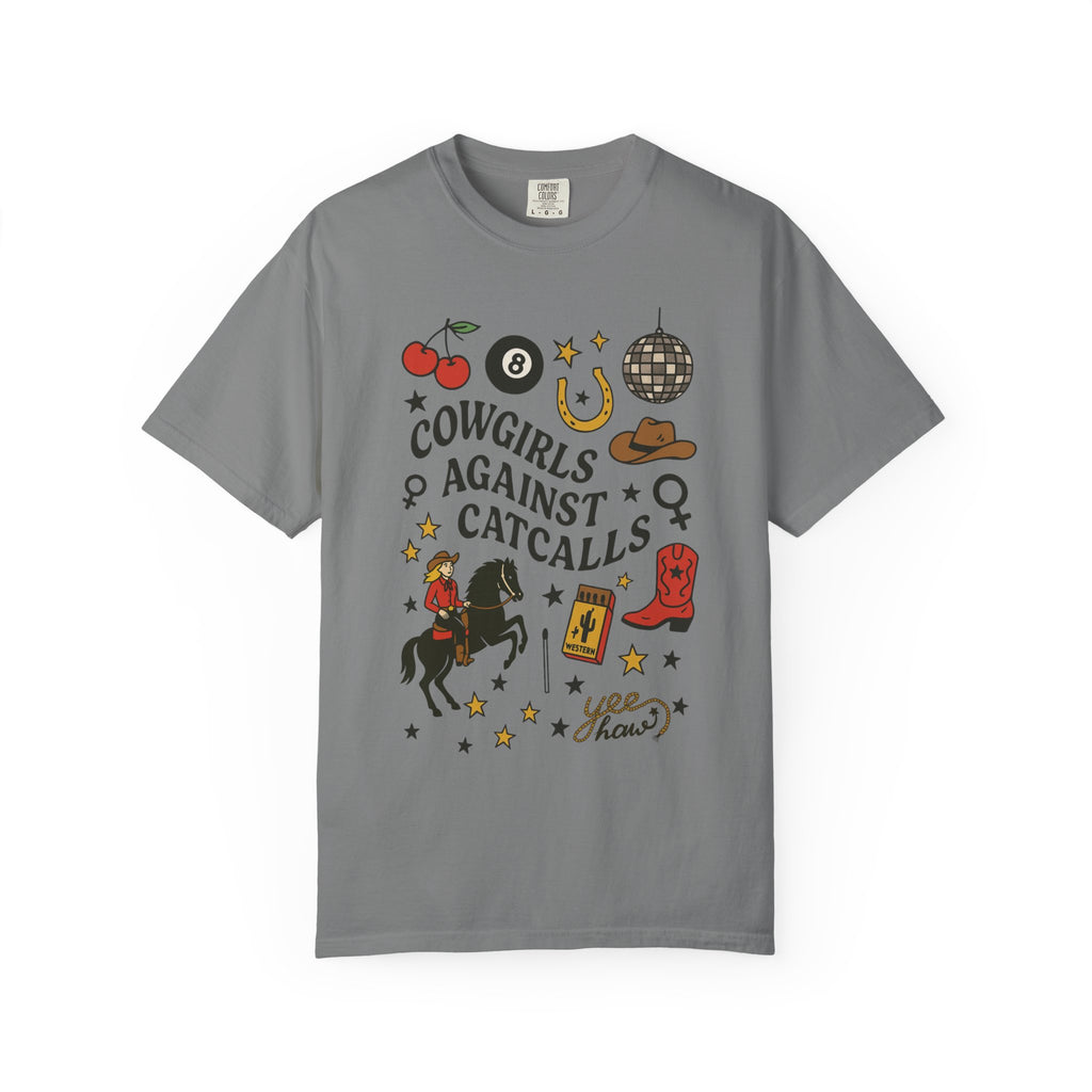 Cowgirls Against Catcalls Tee