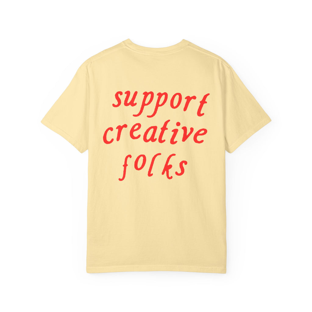 Support creative folks tee
