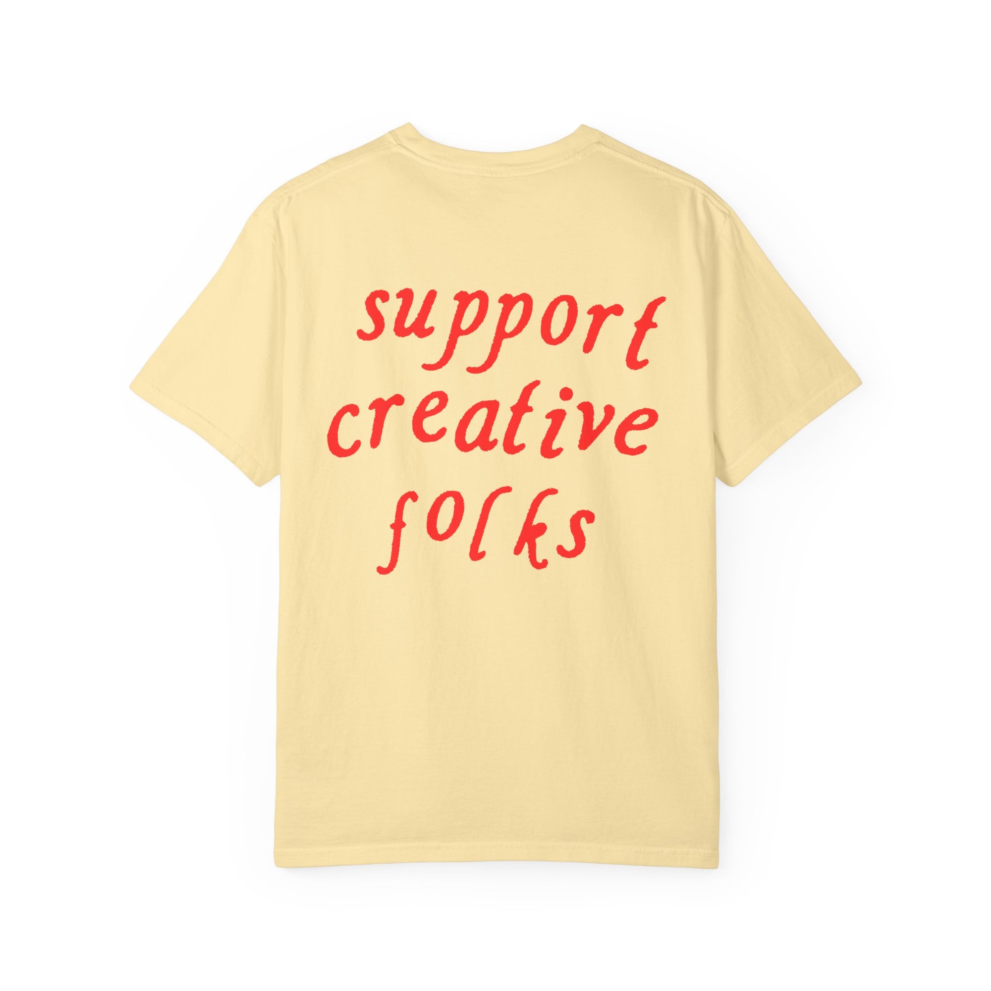 Support creative folks tee
