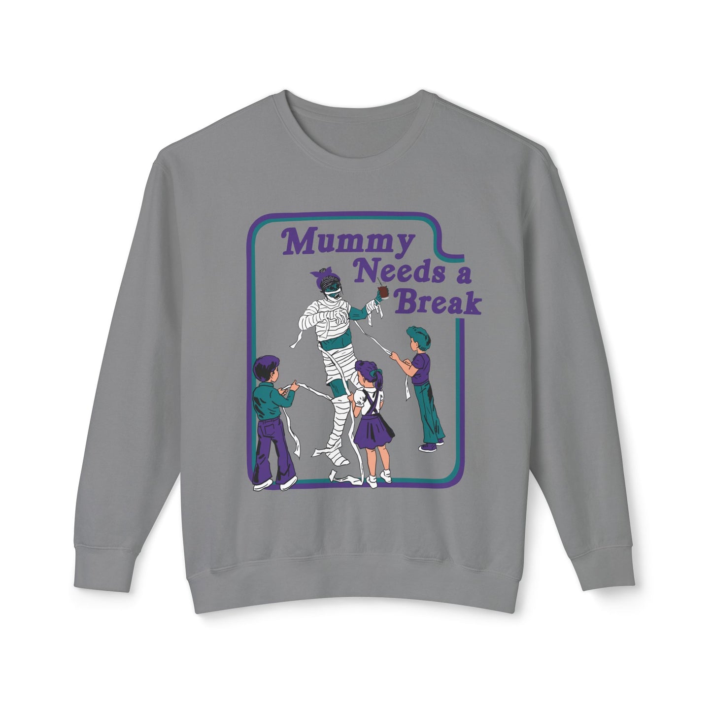 Mummy Needs A Break Vintage Crewneck