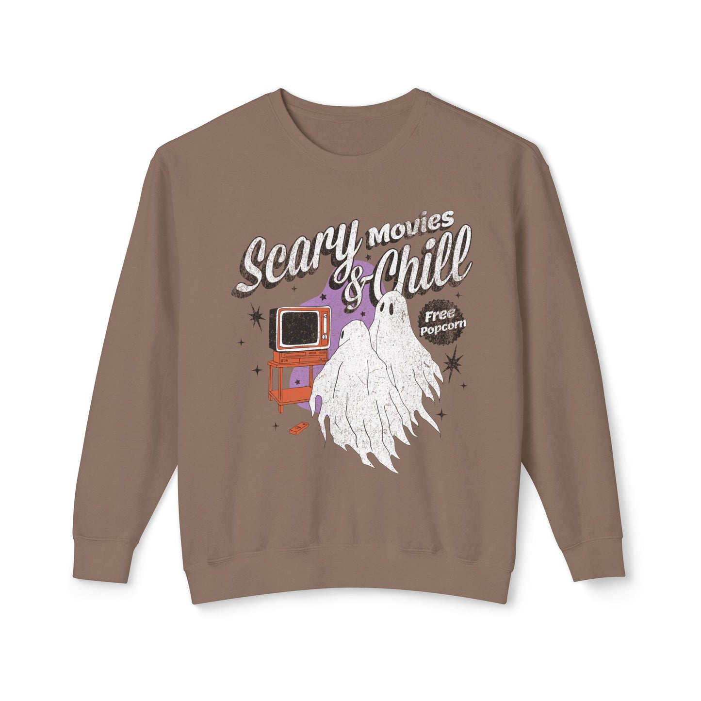 Scary Movies & Chill Vintage Crewneck