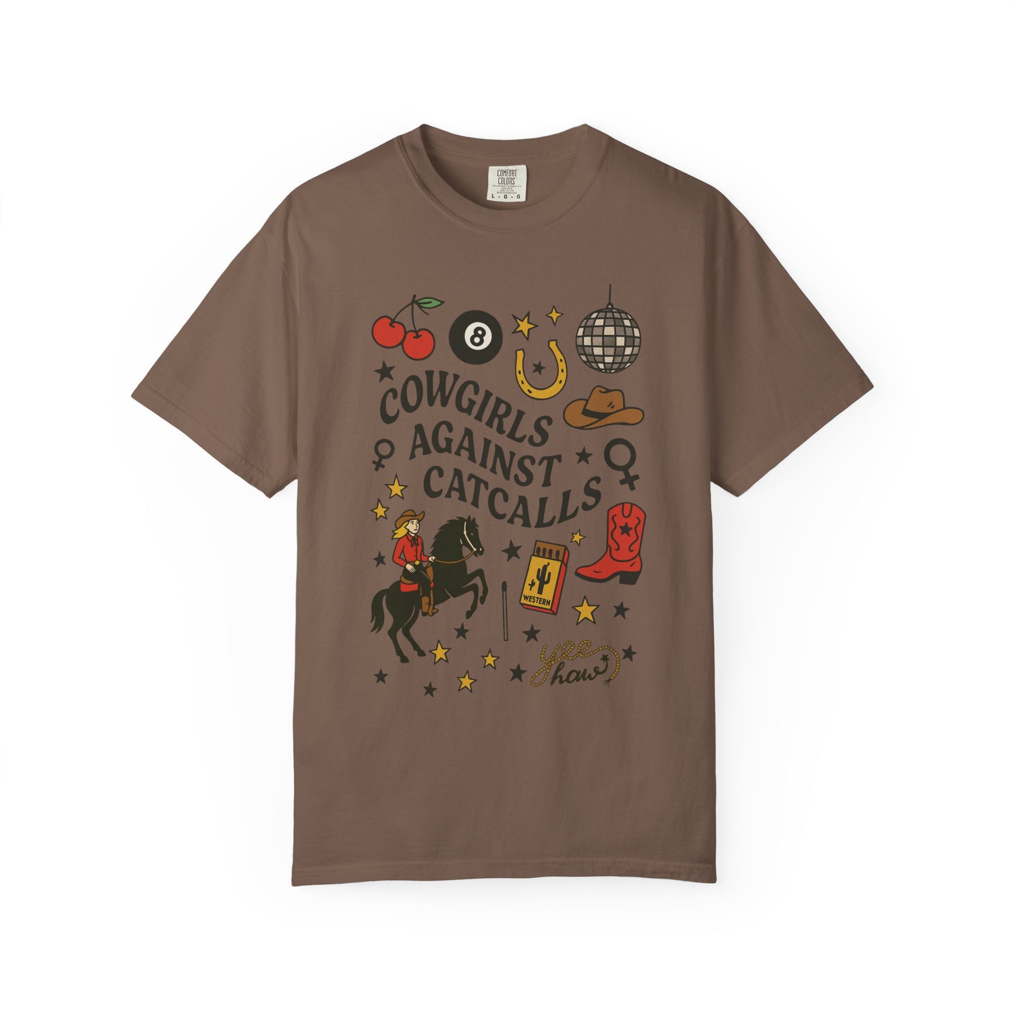 Cowgirls Against Catcalls Tee