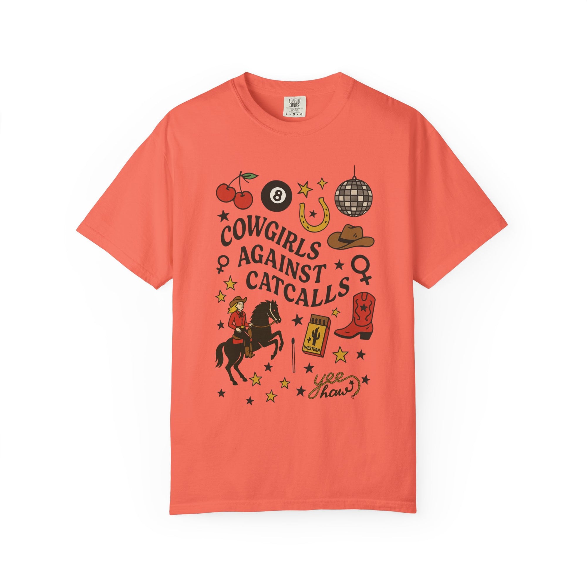 Cowgirls Against Catcalls Tee