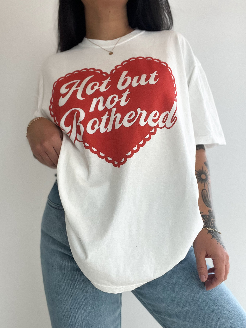 Hot but not bothered tee