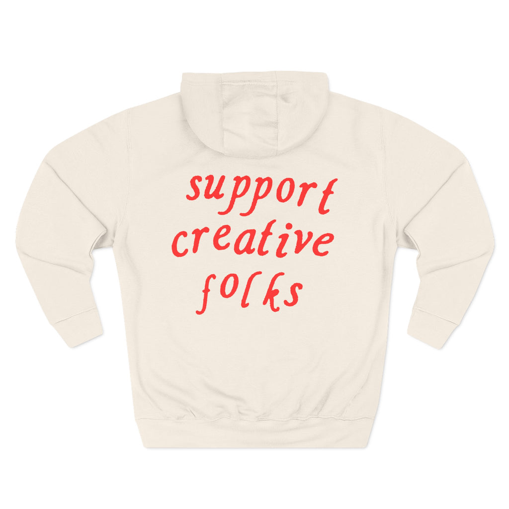 Support Creative Folks Hoodie