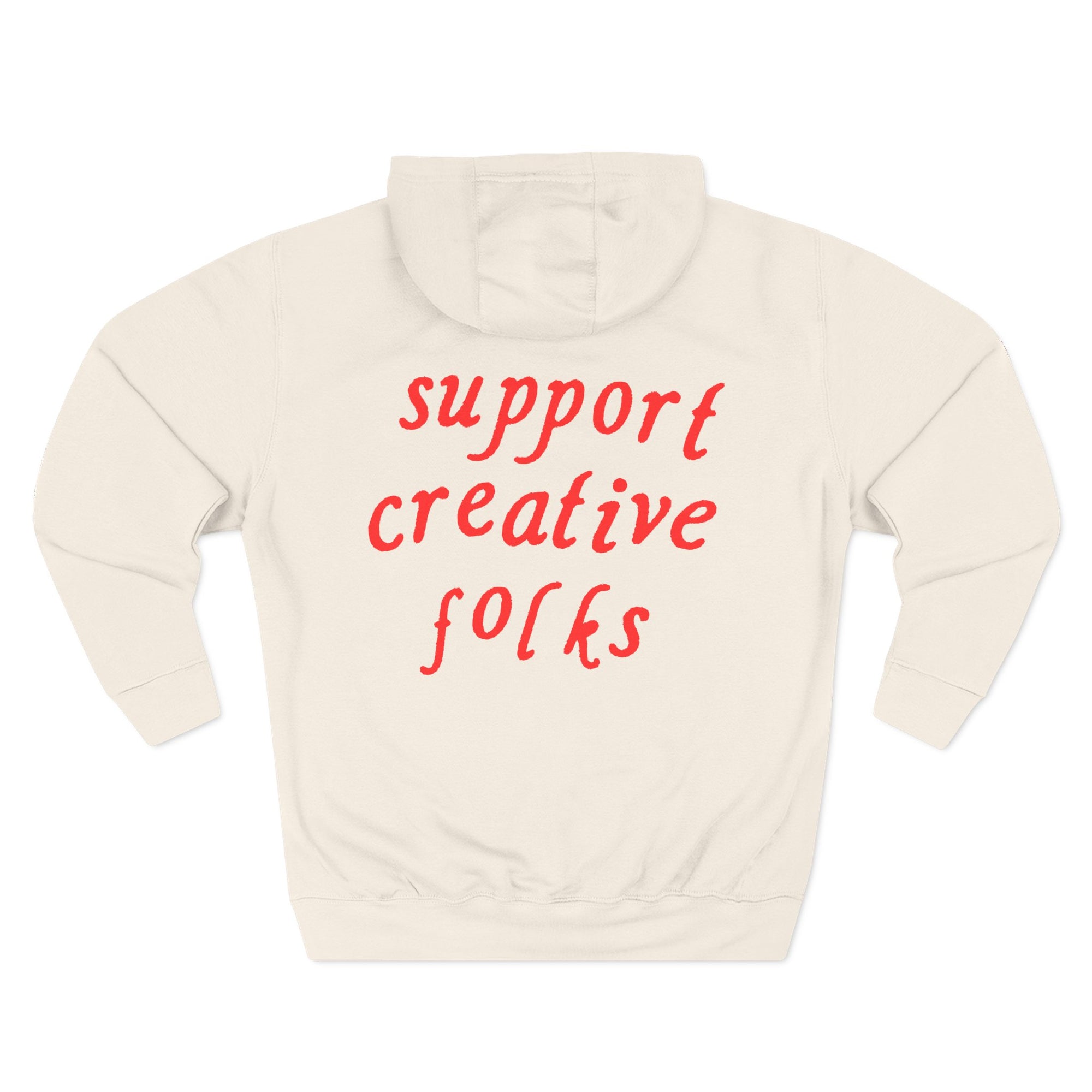 Support Creative Folks Hoodie