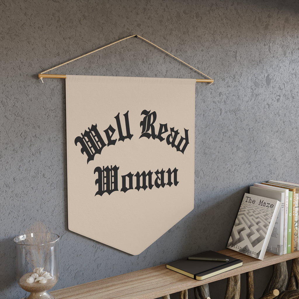 Well Read Woman Pennant