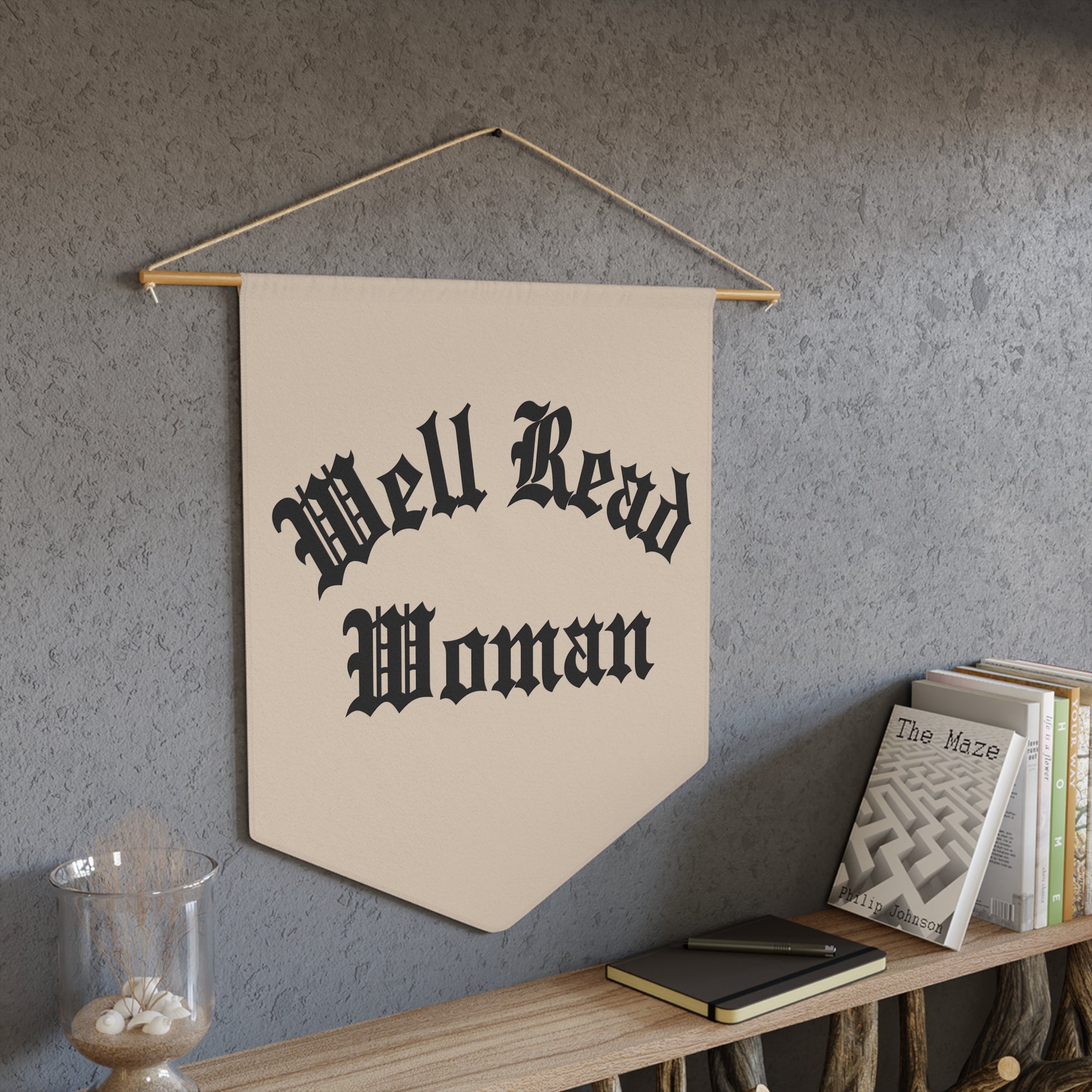 Well Read Woman Pennant