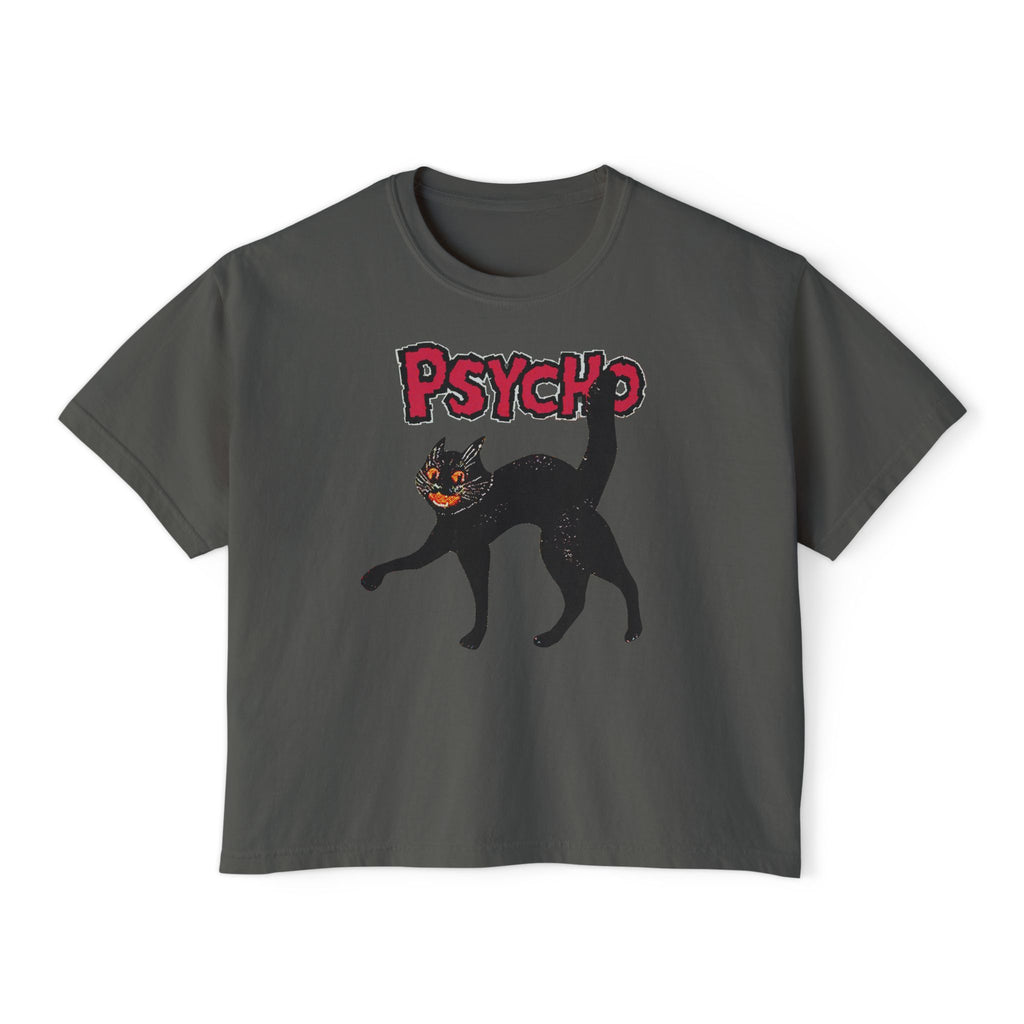 pyscho crop tee