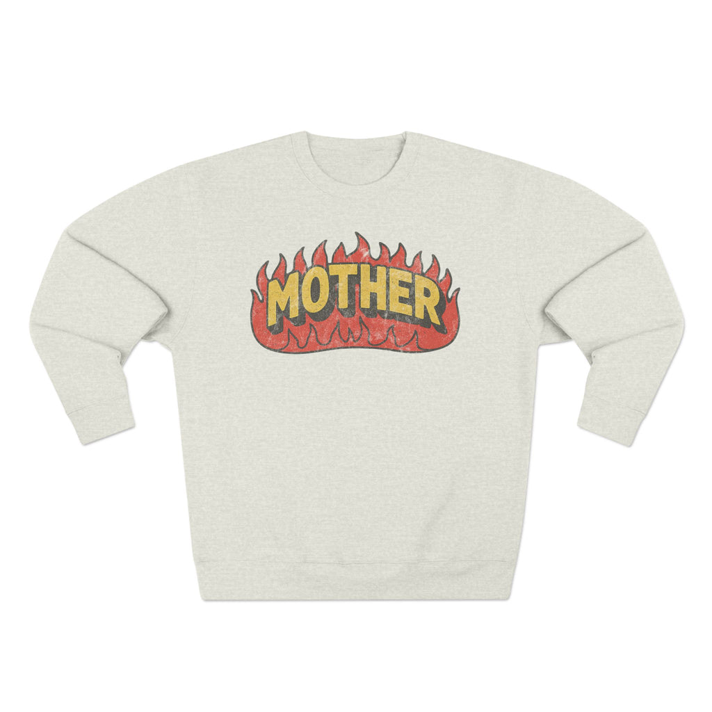 Mother Flaming Sweatshirt