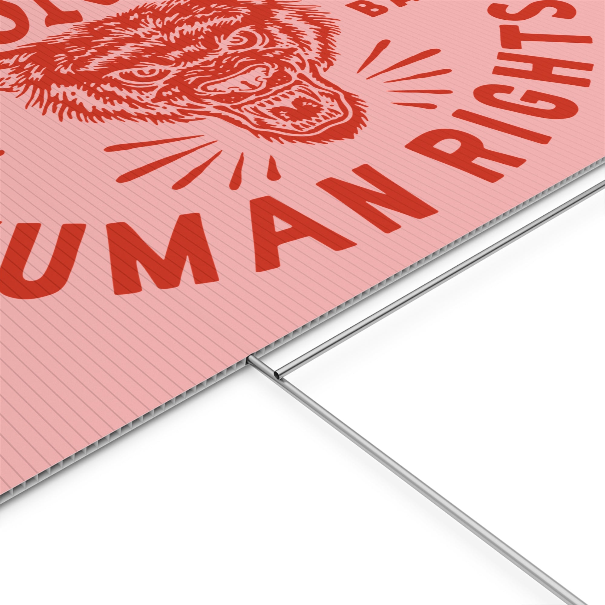 Women for basic human rights Yard Sign