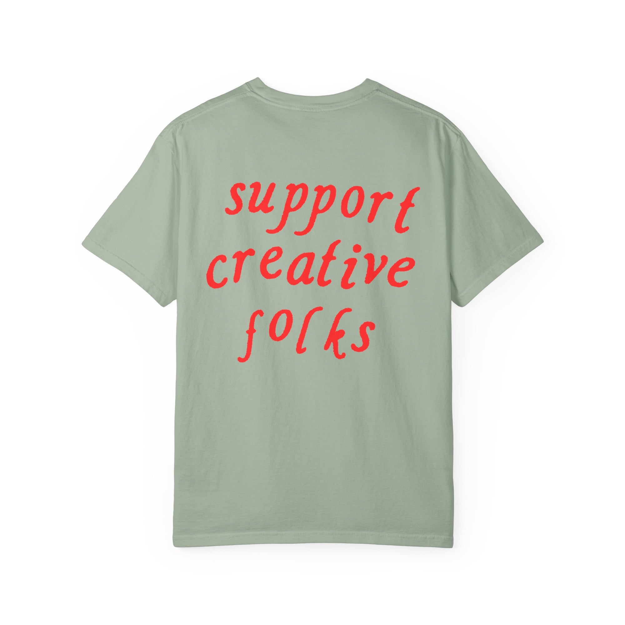 Support creative folks tee