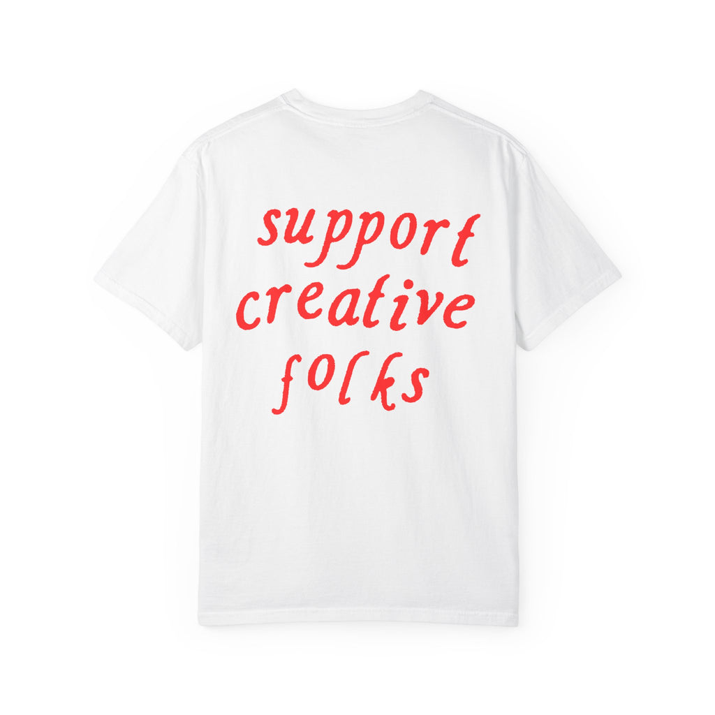 Support creative folks tee
