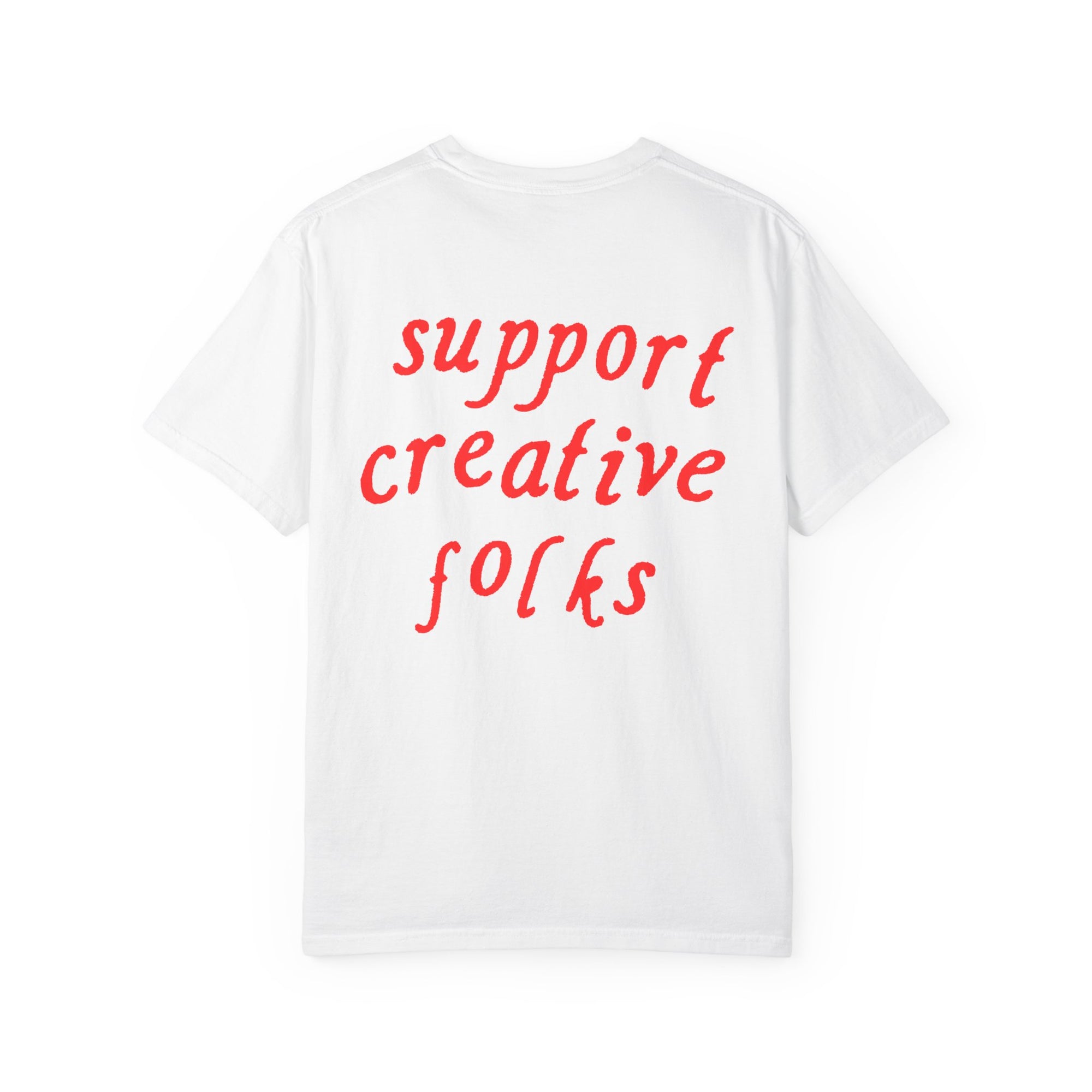 Support creative folks tee