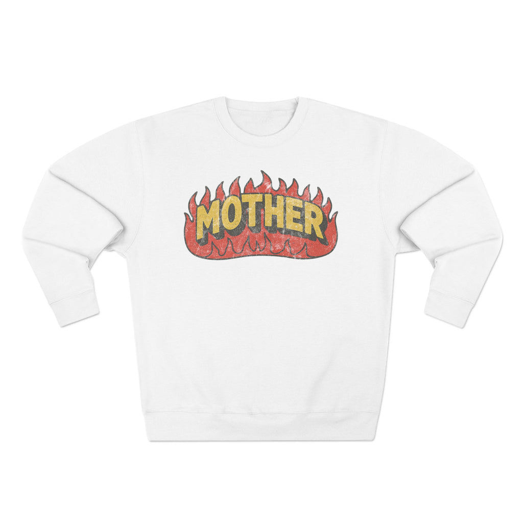 Mother Flaming Sweatshirt
