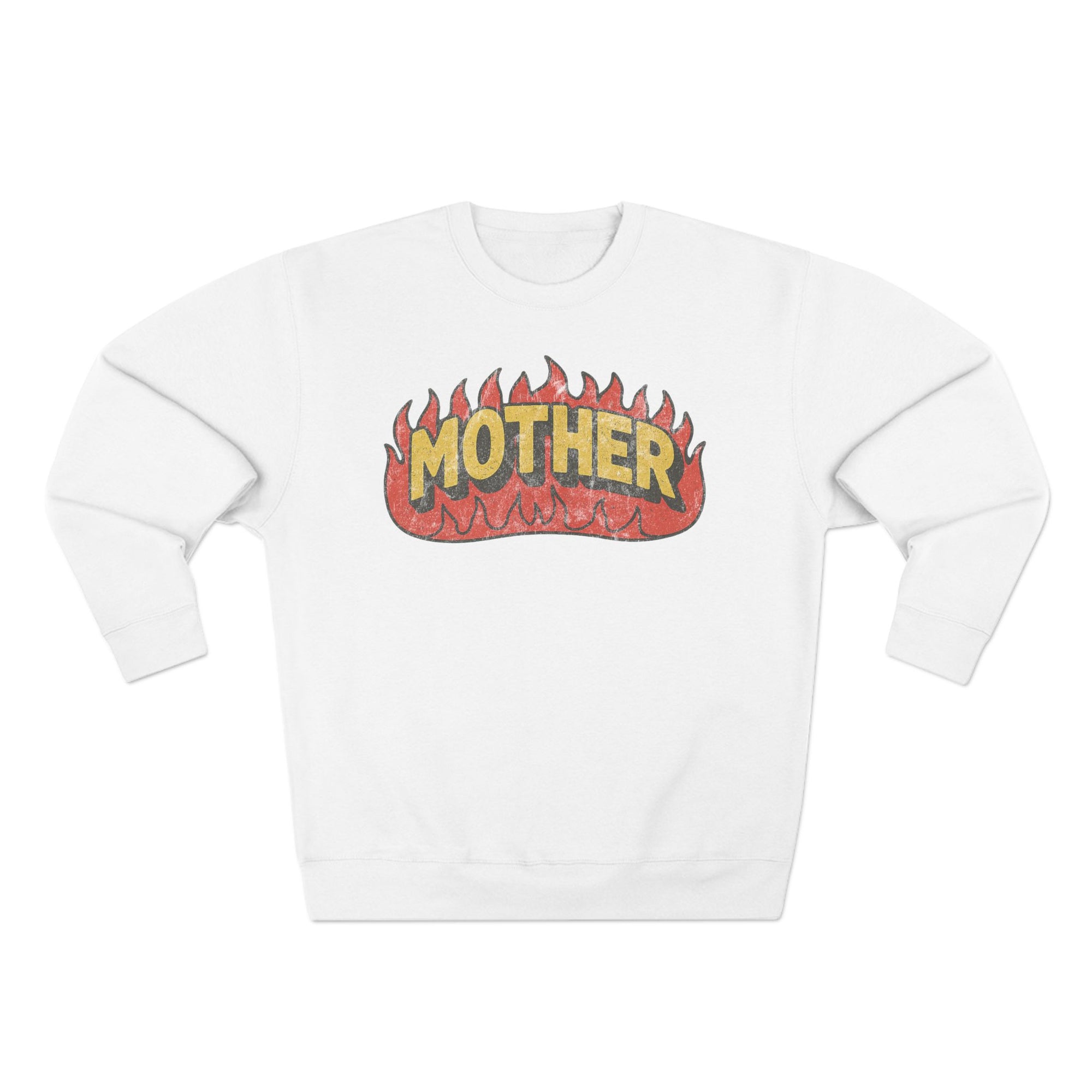 Mother Flaming Sweatshirt