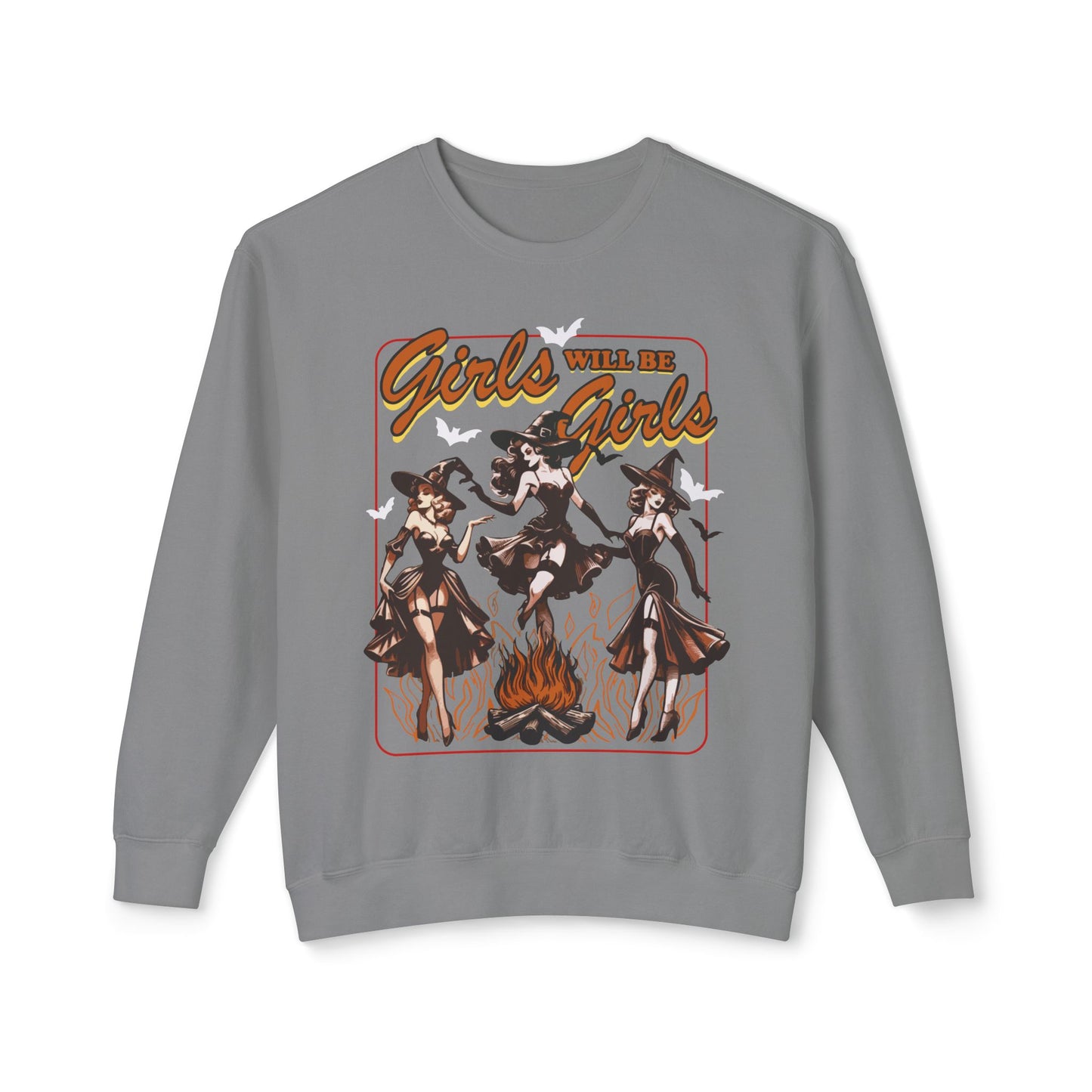 Girls Will Be Girls Witch Crewneck