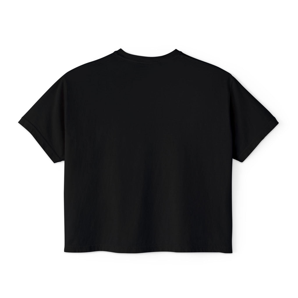 are we weird crop tee