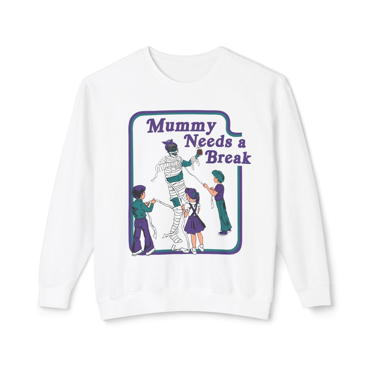 Mummy Needs A Break Vintage Crewneck