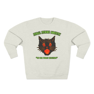 Feral Femme Halloween Sweatshirt
