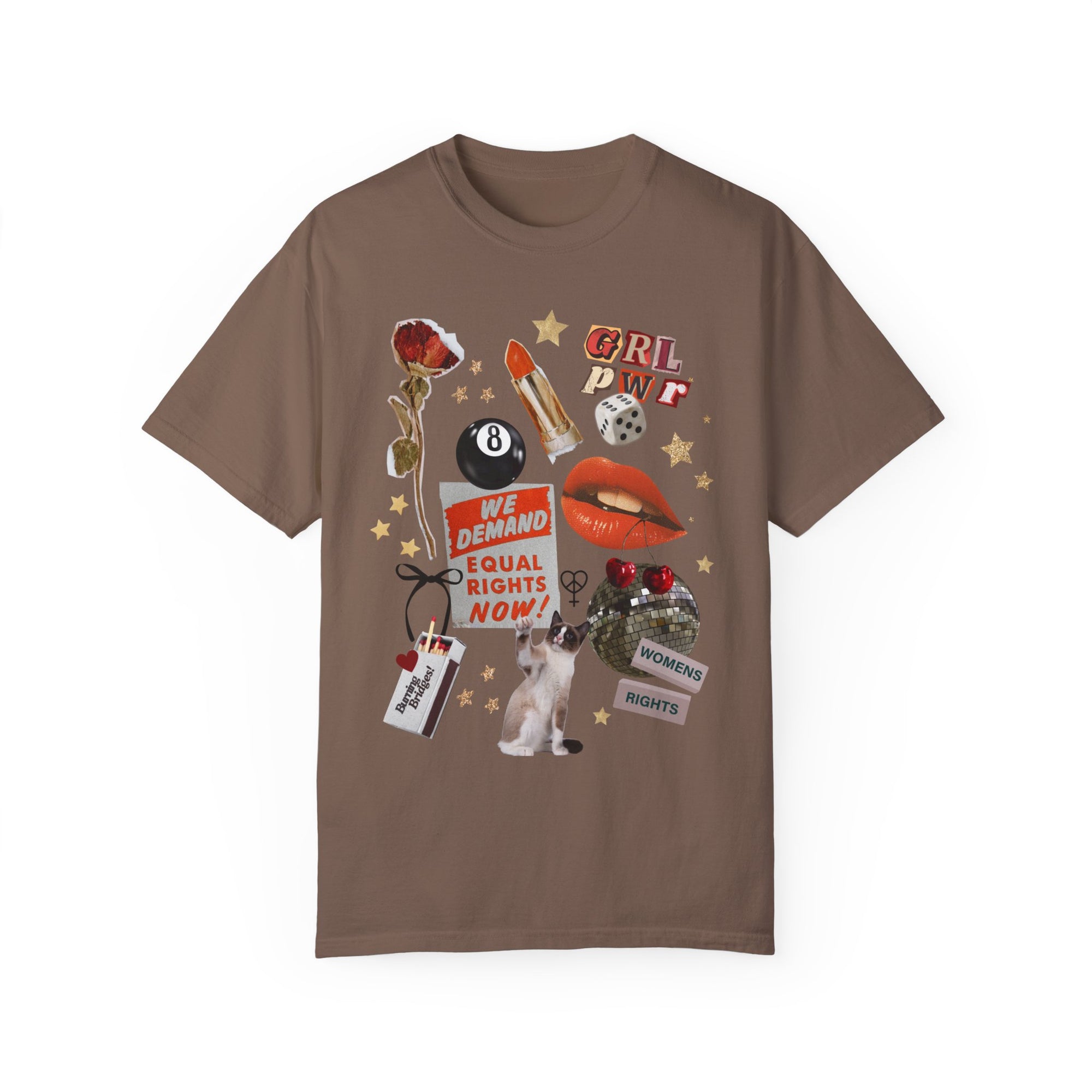 Girl Power Collage Tee