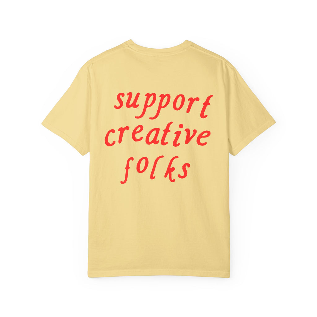 Support creative folks tee