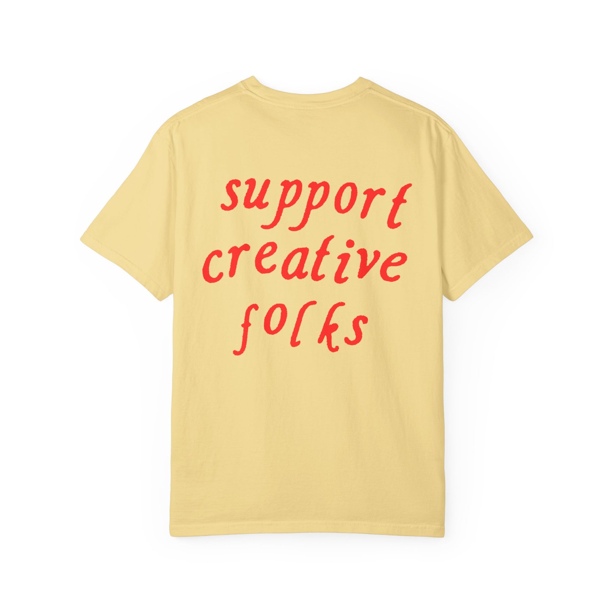 Support creative folks tee